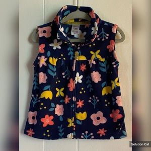 Blue Floral Soft Vest Carter’s 24 months